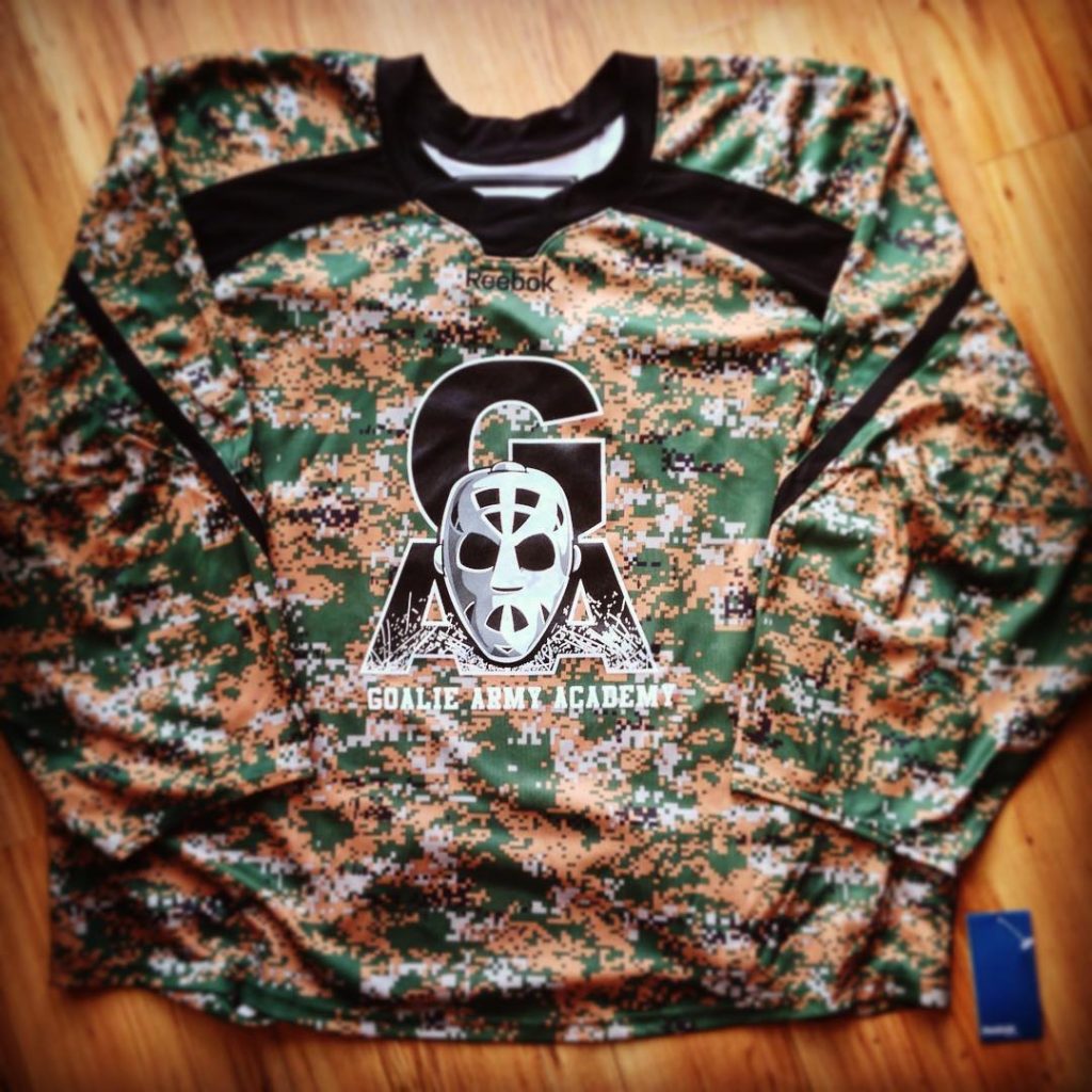 Goalie Army Academy Camo Jersey